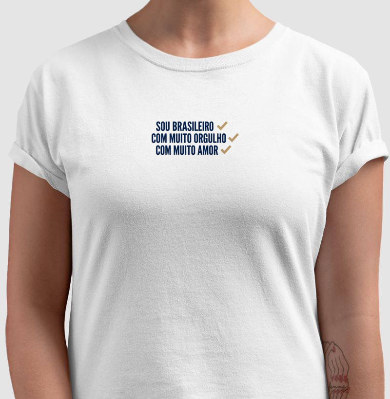 Com muito orgulho, com muito amor - Masculino