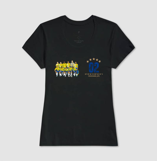 Camiseta Seleção 2002 - Feminino