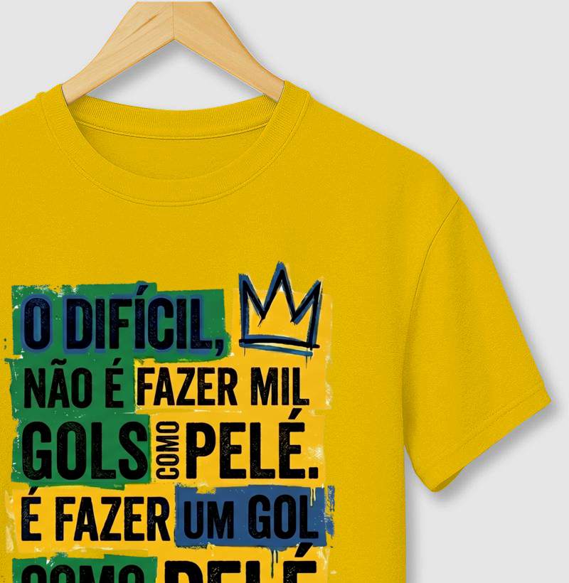 Carlos Drummond sobre Pelé - Masculino