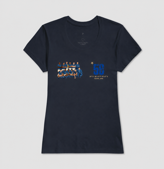 Camiseta Seleção 1958 - Feminino