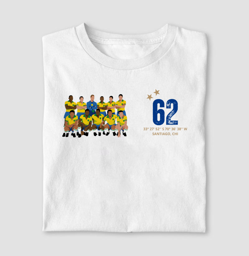 Camiseta Seleção 1962 - Masculino
