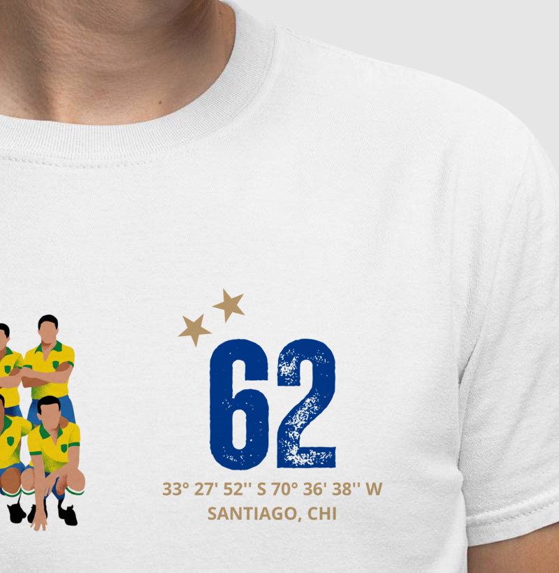 Camiseta Seleção 1962 - Masculino