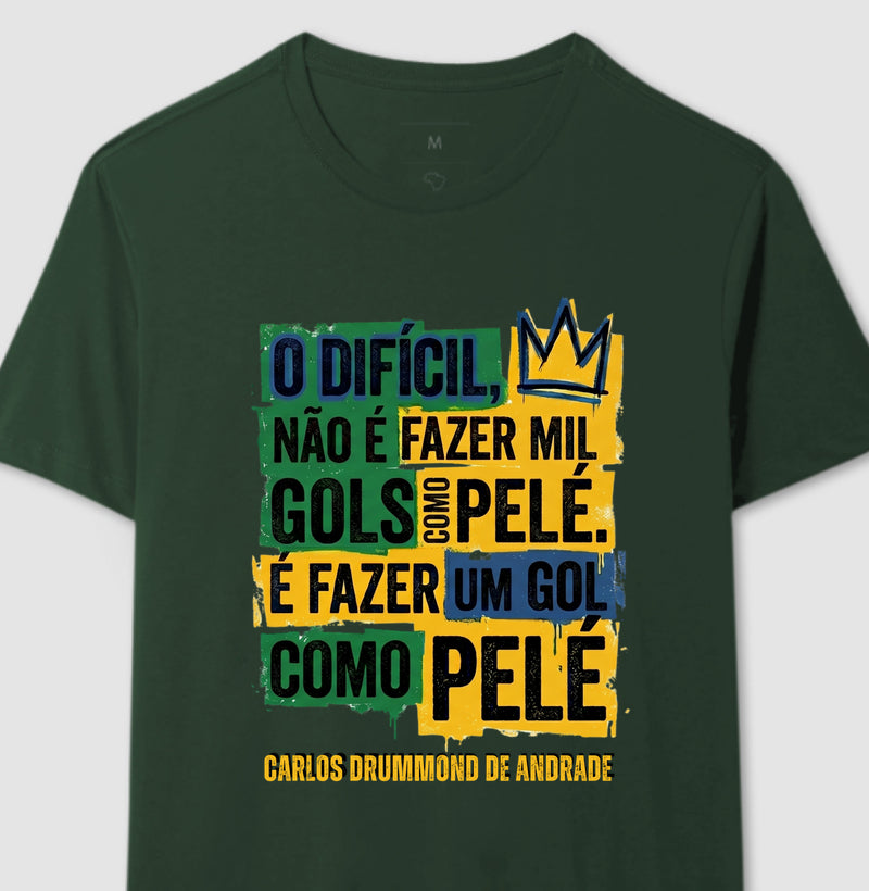 Carlos Drummond sobre Pelé - Masculino