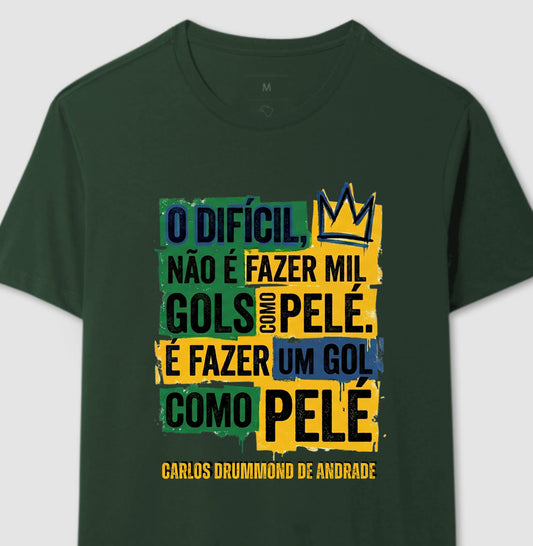 Carlos Drummond sobre Pelé - Masculino