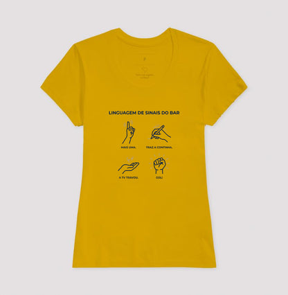 Linguagem de Sinais do Bar - Feminino