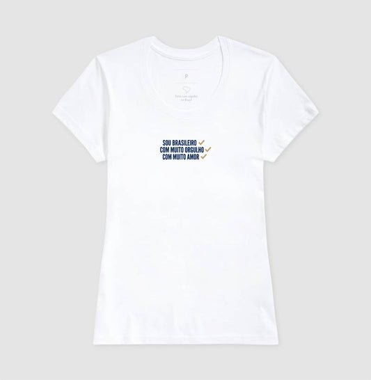 Com muito orgulho, com muito amor - Feminino
