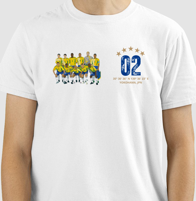 Camiseta Seleção 2002 - Masculino