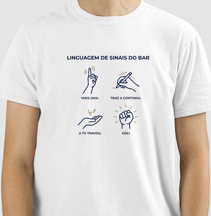 Linguagem de Sinais do Bar - Masculino