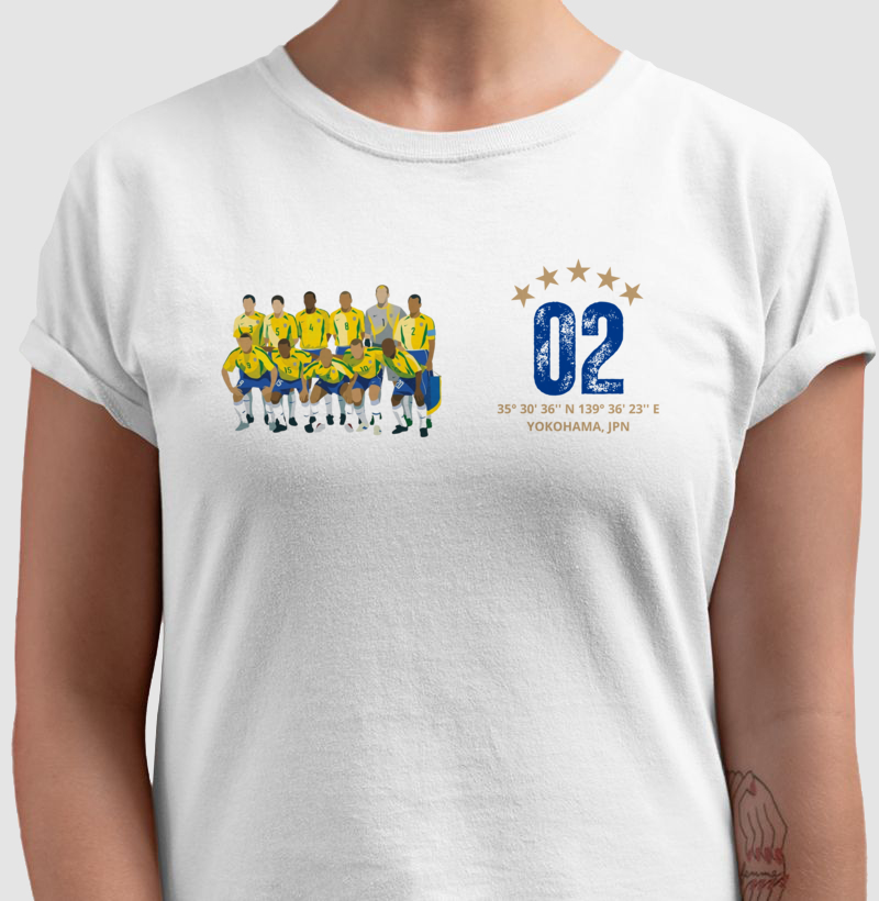 Camiseta Seleção 2002 - Masculino