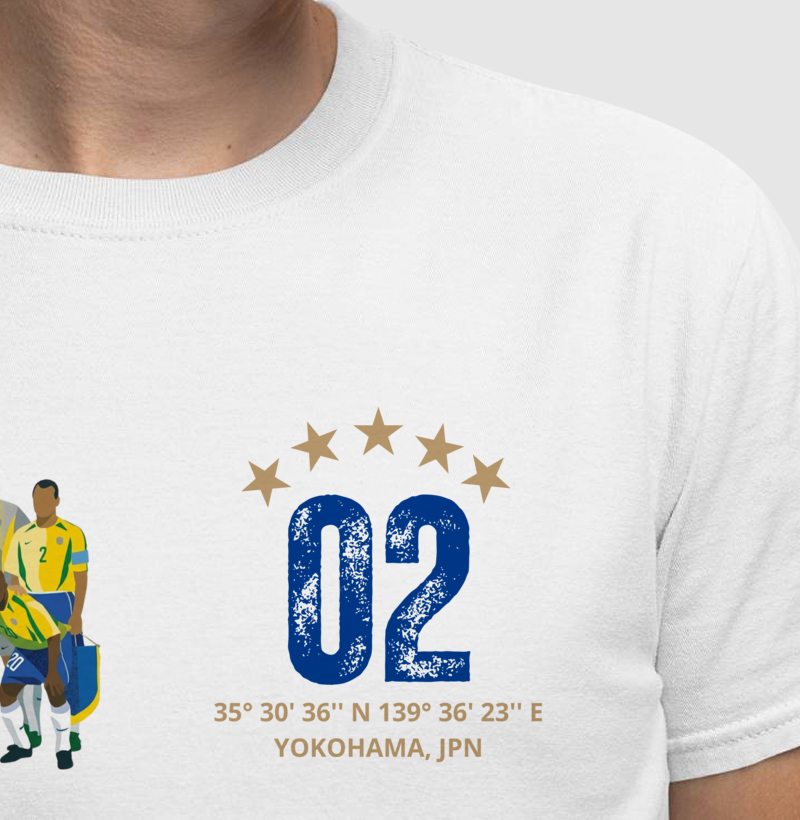 Camiseta Seleção 2002 - Masculino