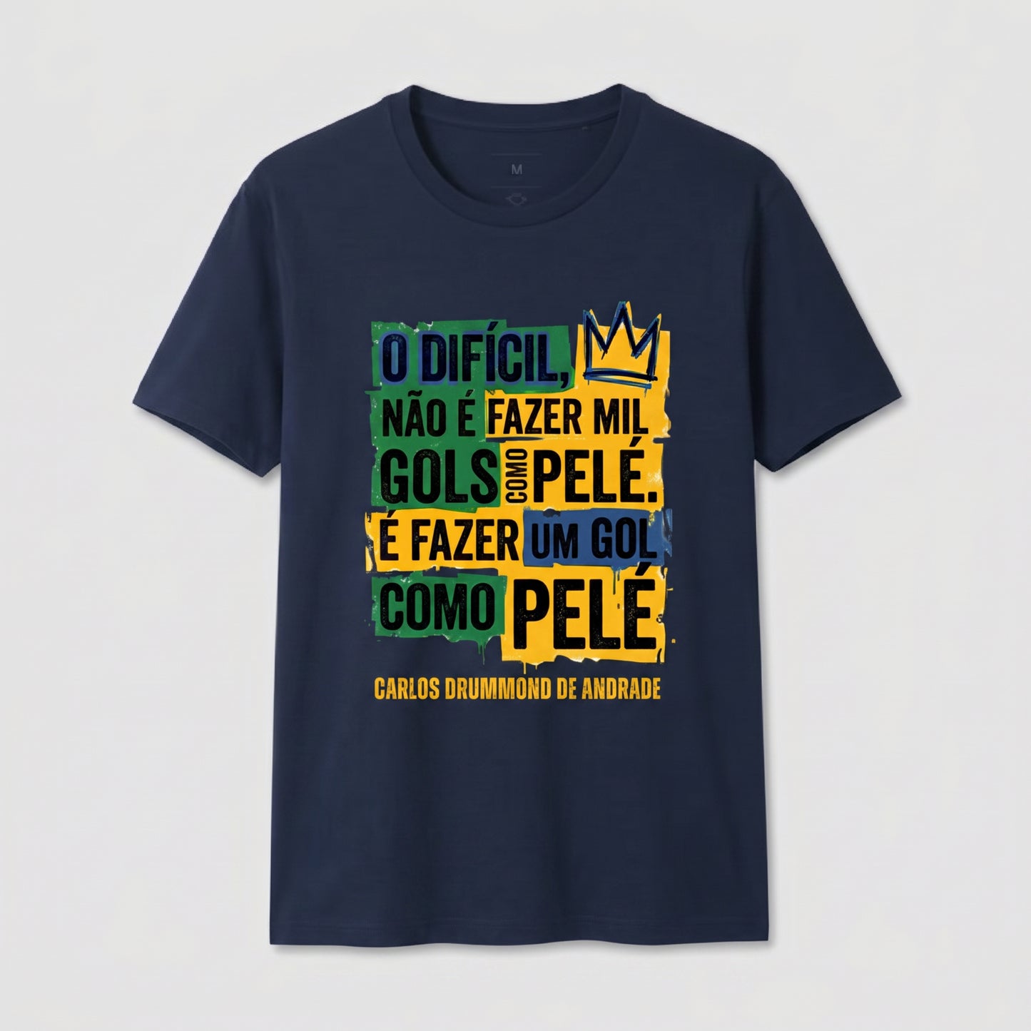 Carlos Drummond sobre Pelé - Masculino