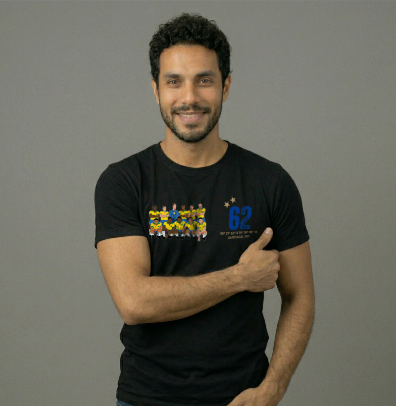 Camiseta Seleção 1962 - Masculino