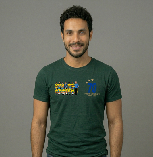 Camiseta Seleção 1970 - Masculino